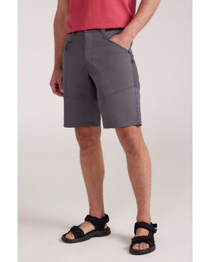 Mountain Warehouse 'Jungle' Trekking Shorts With Pockets & Elastic Waistband Active Bottoms Cotton - Multicolour