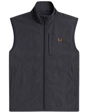 Fred Perry Anchor Gilet - Blue