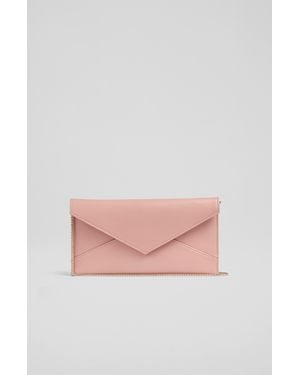 LK Bennett Kendall Clutch, Rose - Pink