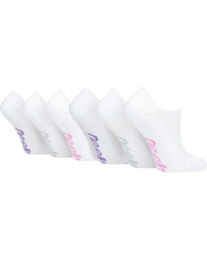 Jeep Ladies 6 Pack Bamboo No Show Socks - Black