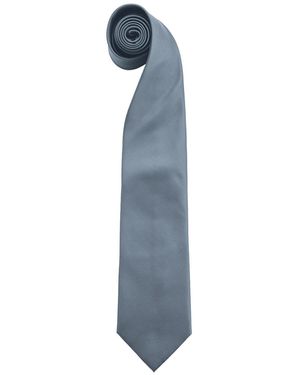 PREMIER Kleuren Mode Stropdas (grijs) - Blauw