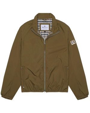 Aquascutum Active Rlg Windbreaker Army Jacket - Green