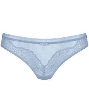 Triumph 10156818 Beauty-Full Darling String Thong - Blue