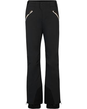 BOSS Solid Patterned Straight Salopette - Black