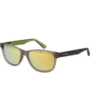 Skechers Se00058 5397R 53 97R Sunglasses - Yellow