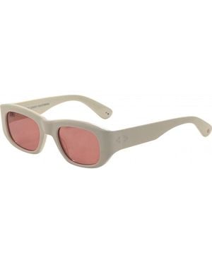 Garrett Leight 2140 50 Teespibor Laguna Sunglasses - White