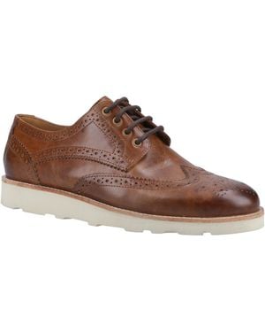 Hush Puppies Kendrick Formal Lace Up Shoes - Brown