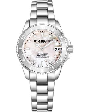 Stuhrling Depthmaster 3950L Quartz 32Mm Fashion - White