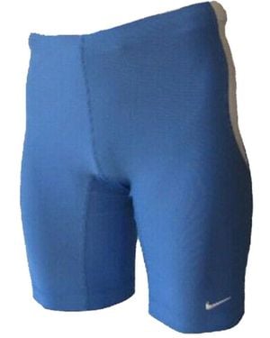 Nike Fit Cycling Shorts Running Training Pant 212878 435 Textile - Blue