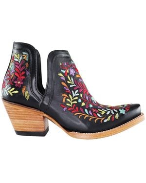 Ariat Dixon Floral Wester Boots - Blue
