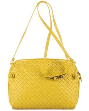 Bottega Veneta Nodini Shoulder Bag - Yellow