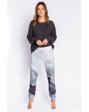 Pj Salvage Ombre Pant - Blue