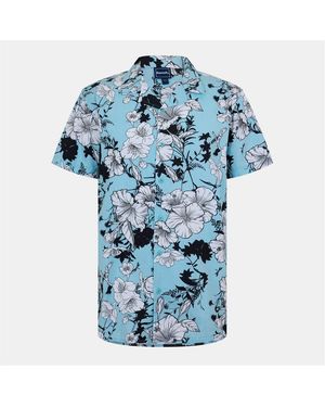 Bench Shirt Ss Elgdo - Blue