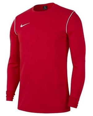 Nike Park 20 Crew Neck Long Sleeve Jersey T-Shirt - Red