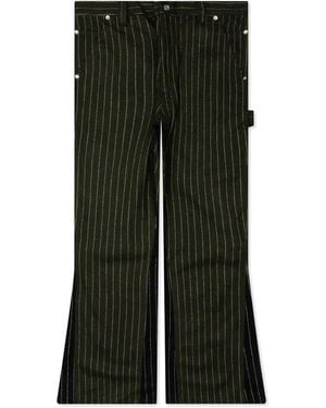 GALLERY DEPT. Business Carpenter Flare Jeans - Green