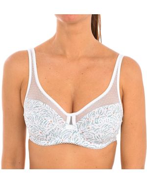 DIM Generous Organic 00Asf Underwire Bra - White