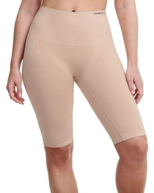 Chantelle Smooth Comfort Sculpting Long Shorts - Natural