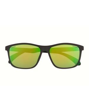 Superdry Rectangle Matte Mirror Polarized Sds-5014 - Green