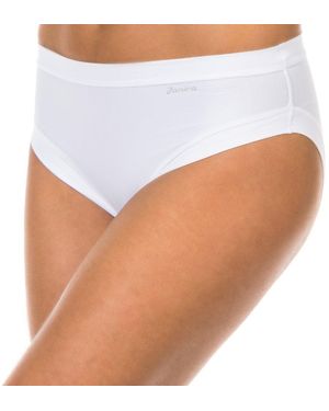 Janira Mid-Rise Microfiber Fabric Knickers 1031338 - White