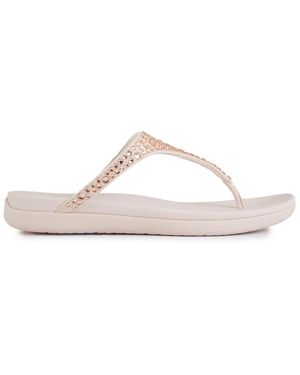 Fitflop Solay Mixed Crystals Sandals - White
