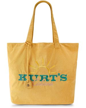 Kurt Geiger Kc Lg Shopper Bag - Yellow