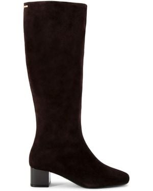 Carvela Kurt Geiger Suede Cleo Knee Boots - Black