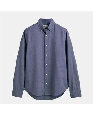 GANT Fit Classic Oxford Shirt - Blue