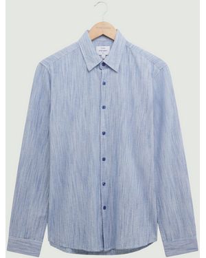 Peter Werth Mallett Ls Shirt - Blue