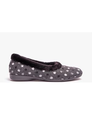 Lotus Geri Slippers - Blue