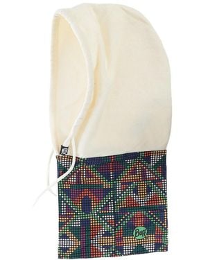 Buff Microfiber En Fleece Capuchon En Onderkant 38300 - Wit