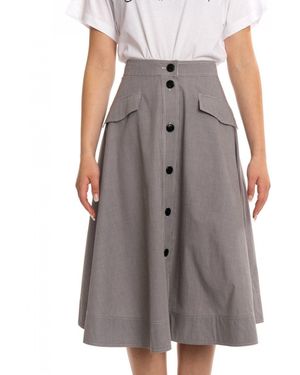 Calvin Klein Mini Skirt - Grey