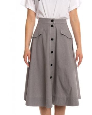 Calvin Klein Mini Skirt - Grey