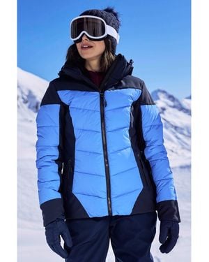 Mountain Warehouse Ladies Resort Recco Padded Ski Jacket - Blue