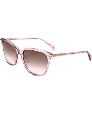 Rag & Bone Rnb1035 S 55 35J Sunglasses - Pink