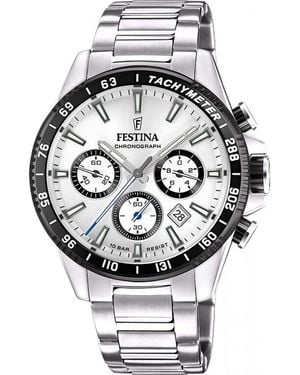 Festina F20560-1 Timeless Chronograph Watch - Grey