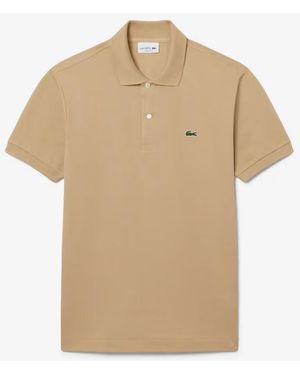 Lacoste Polo Shirt Cotton - Natural