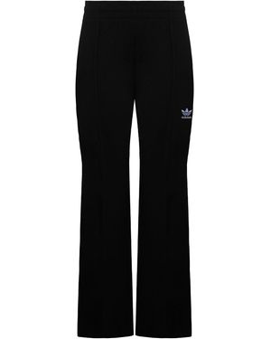 adidas Logo Flared Trousers - Black