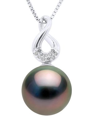 Ateliers Saint Germain Pendant Eight Diamonds 0,03 Cts - Blue