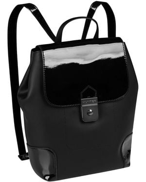 HUNTER Original Refind Leather Backpack Bag Wbb6002Pat Blk - Black