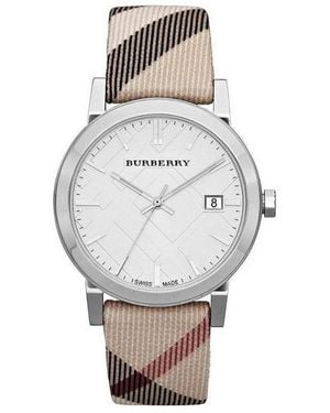 Burberry Ladies Bu9022 Watch - Grey