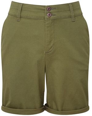 Asquith & Fox Ladies Chino Lightweight Shorts () - Green