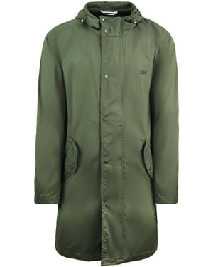 Lacoste Water-Repellent Dark Jacket - Green