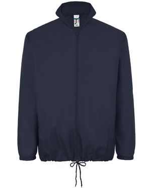 Sol's Shift Showerproof Windbreaker Jacket (French) - Blue