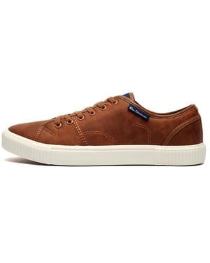 Ben Sherman Original Canvey Trainers - Brown