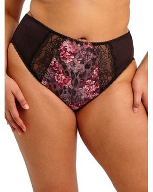 Elomi Morgan High Leg Brief - Brown