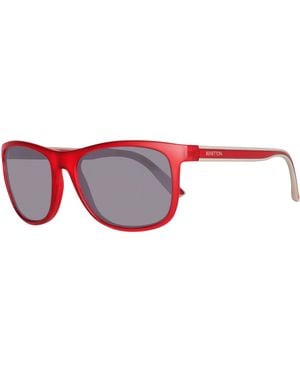 Benetton Sunglasses 55/17/145 Mm Injected - Red