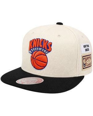 Mitchell & Ness Nba New York Knicks Vintage Jockey Off Cap - Red