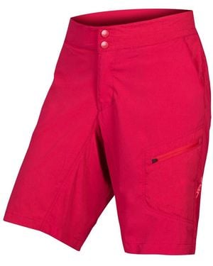 Endura Ladies Hummvee Lite Cycling Shorts - Red