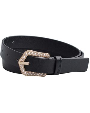 Roberto Cavalli Belt With Pearl Buckle Ccbt0023 - Blue
