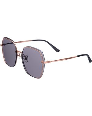 Bertha Renata Sunglasses - Metallic